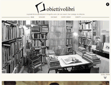 Tablet Screenshot of obiettivolibri.it